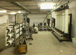 Recycled water treatment and reuse facility