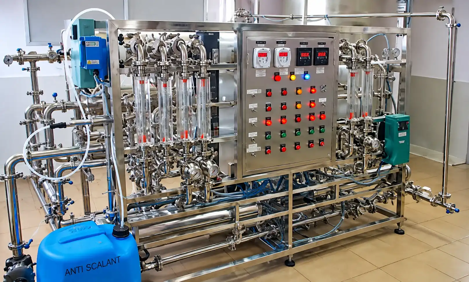Industrial RO System Skid